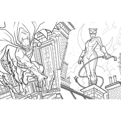 Batman Mini Coloring Set inside page 6