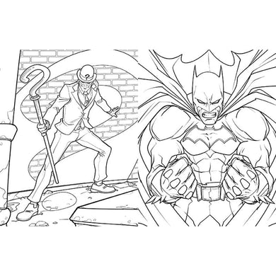 Batman Mini Coloring Set inside page 7