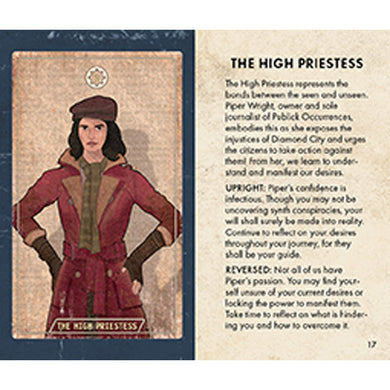 Fallout: The Official Tiny Tarot Deck and Guidebook inside page 3