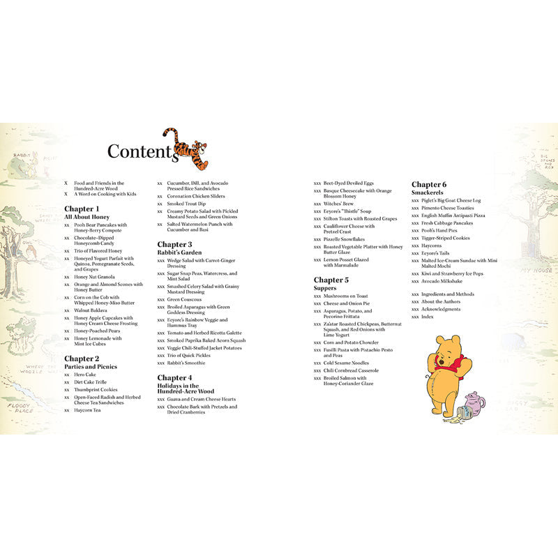 Disney: Winnie the Pooh's Hundred-Acre-Wood Cookbook inside page 1