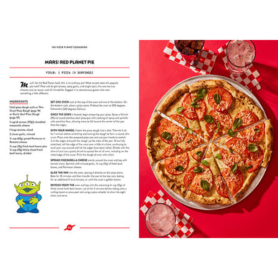 Pizza Planet Cookbook inside page 3