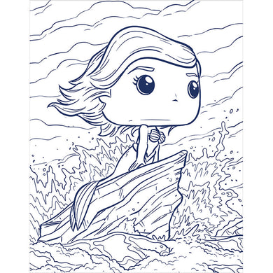 Disney Princess: The Official Funko POP! Coloring Book inside page 2