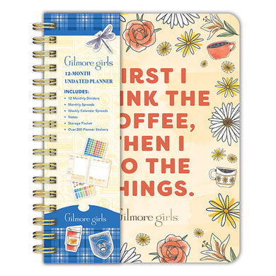 Gilmore Girls 12-Month Undated Planner inside page 1