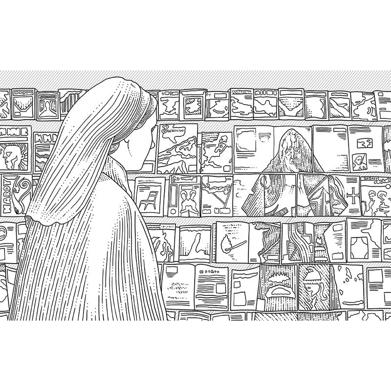 Official Conjuring Universe Coloring Book inside page 3