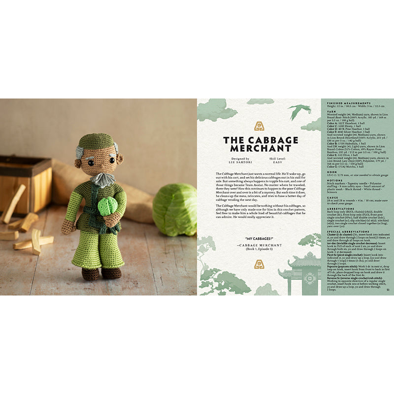 Avatar: The Last Airbender: The Official Book of Amigurumi inside page 4