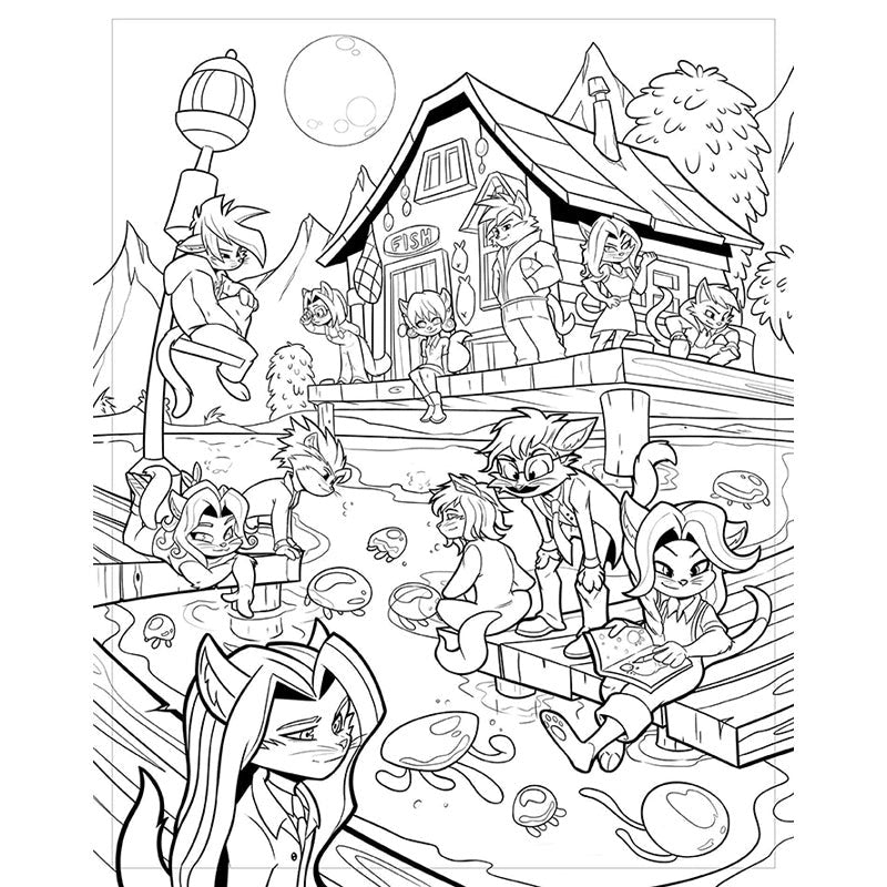 Gamer Kitties inside page 4