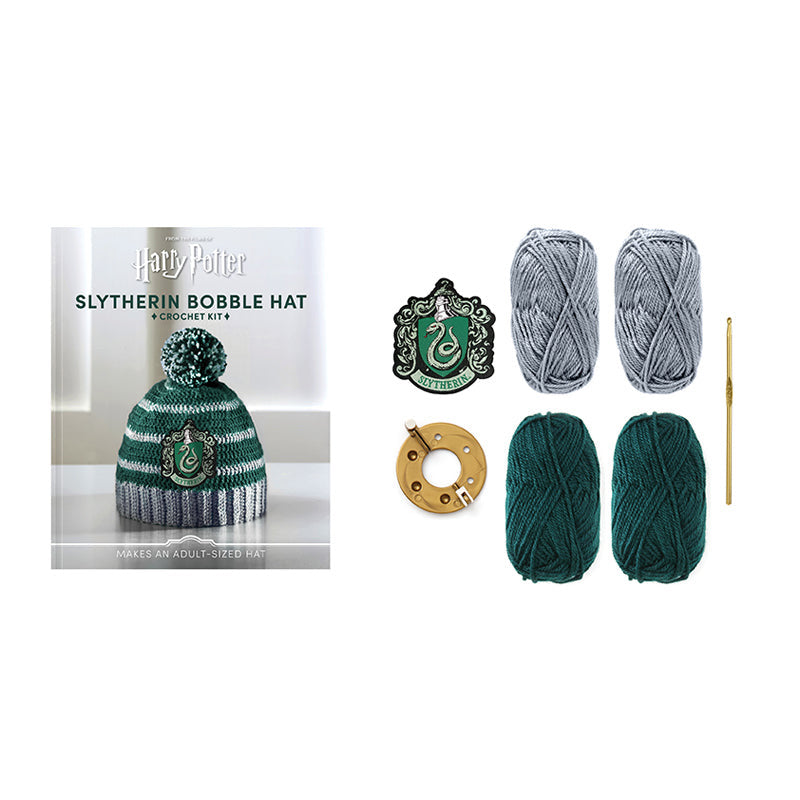 Harry Potter: Slytherin Pom-Pom Beanie Crochet Kit inside page 2