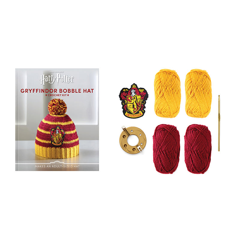 Harry Potter: Gryffindor Pom-Pom Beanie Crochet Kit inside page 2