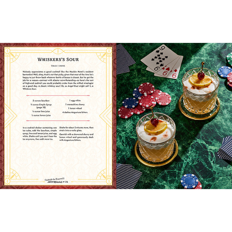 Hazbin Hotel Bar Book inside page 5