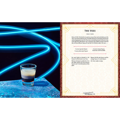 Hazbin Hotel Bar Book inside page 6