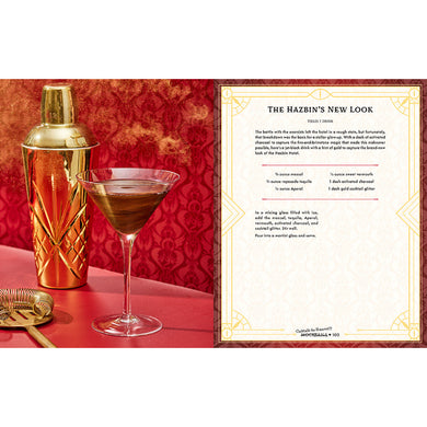 Hazbin Hotel Bar Book inside page 7