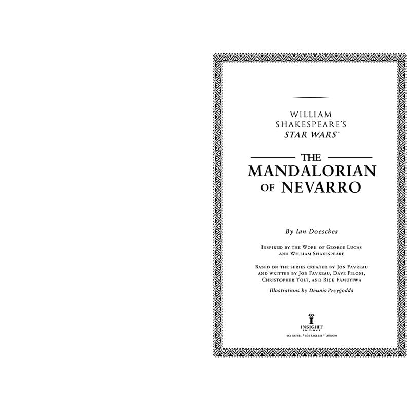 William Shakespeare’s Star Wars: The Mandalorian of Nevarro inside page 1