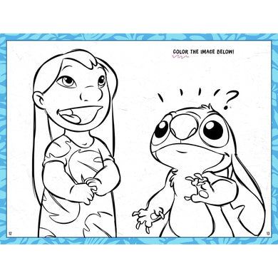 Disney Stitch: A Creative Chaos Journal inside page 3
