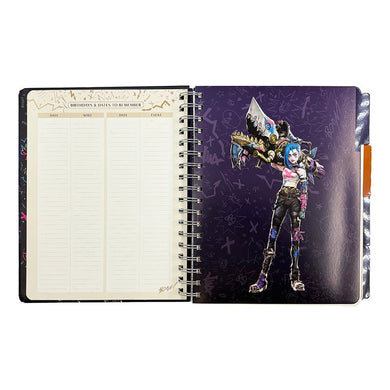 Arcane 12-Month Undated Planner inside page 1