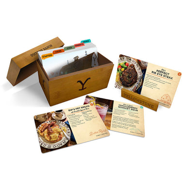 Yellowstone: The Official Dutton Ranch Recipe Cards (Wooden trunk set) inside page 1