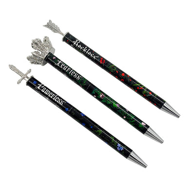 Lauren Roberts: Powerless Trilogy Pen Set (Set of 3) inside page 1