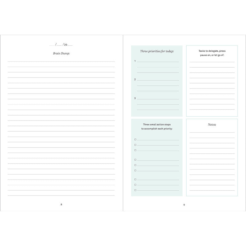 Clear Mind inside page 1
