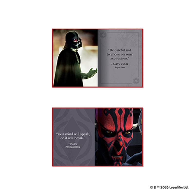 Bookcessories: Star Wars: Tiny Book of Sith inside page 4