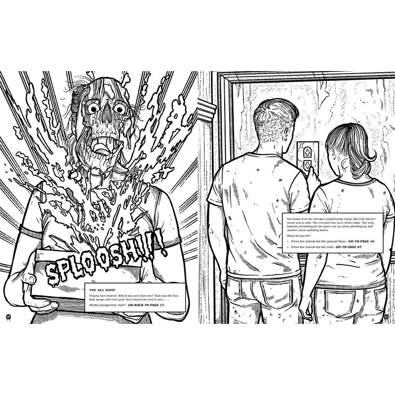 Survive the Night: Dorm of the Dead inside page 2