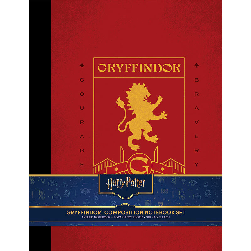 Harry Potter: Gryffindor Composition Notebook Set (Set of 2) inside page 3