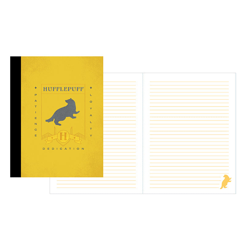 Harry Potter: Hufflepuff Composition Notebook Set (Set of 2) inside page 1
