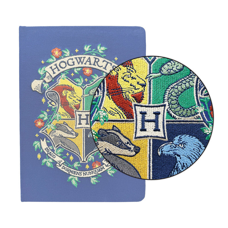 Harry Potter: Hogwarts Crest Embroidered Journal inside page 1