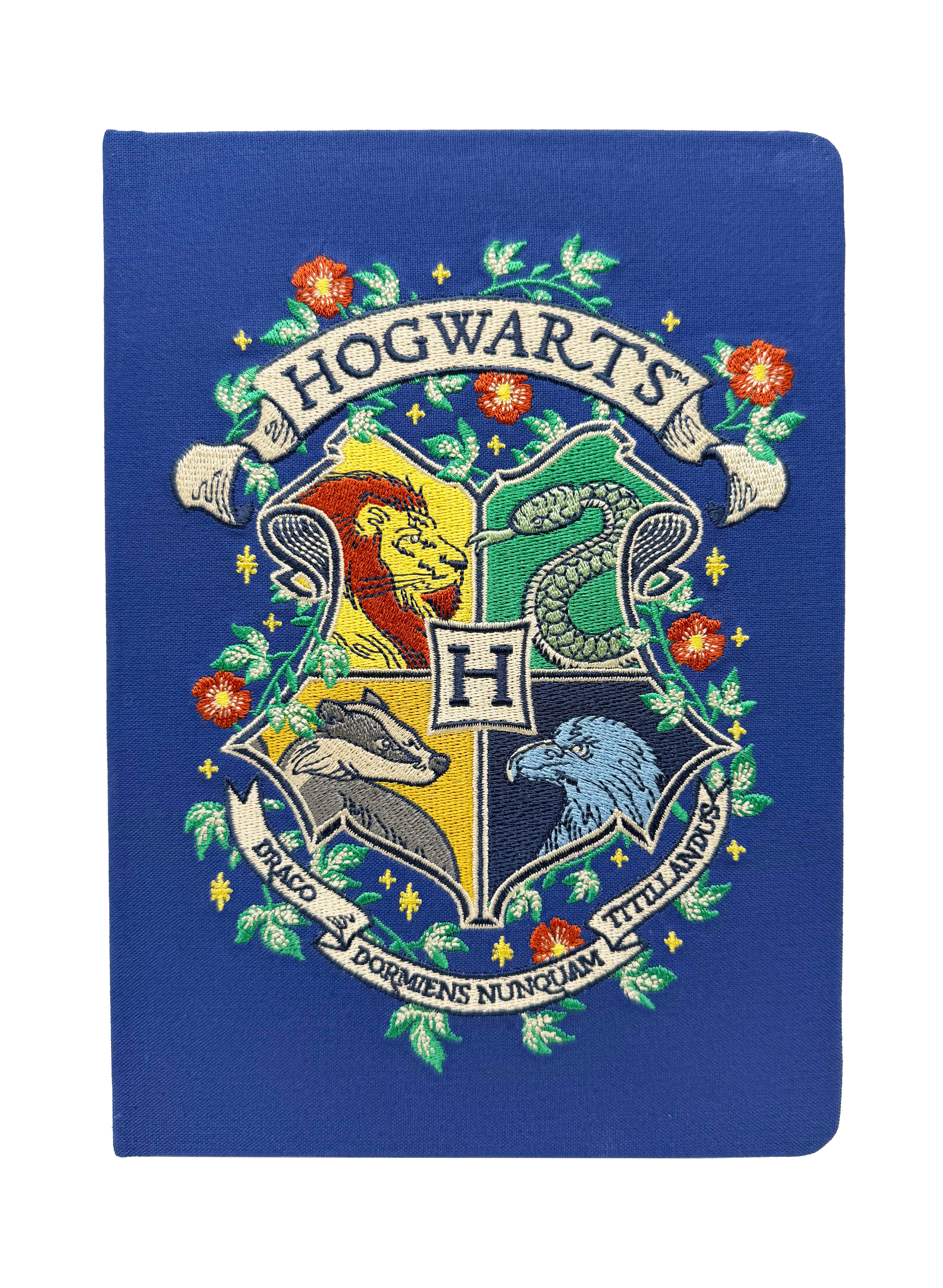 Harry Potter: Hogwarts Crest Embroidered Journal