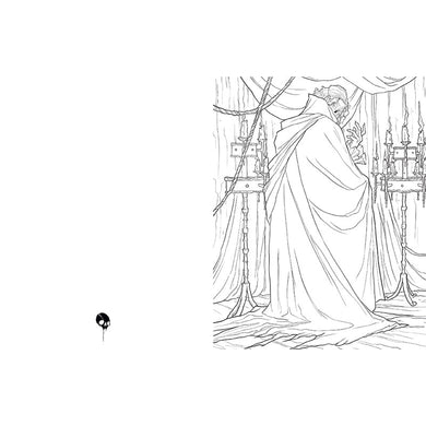 Horror Coloring Book inside page 6