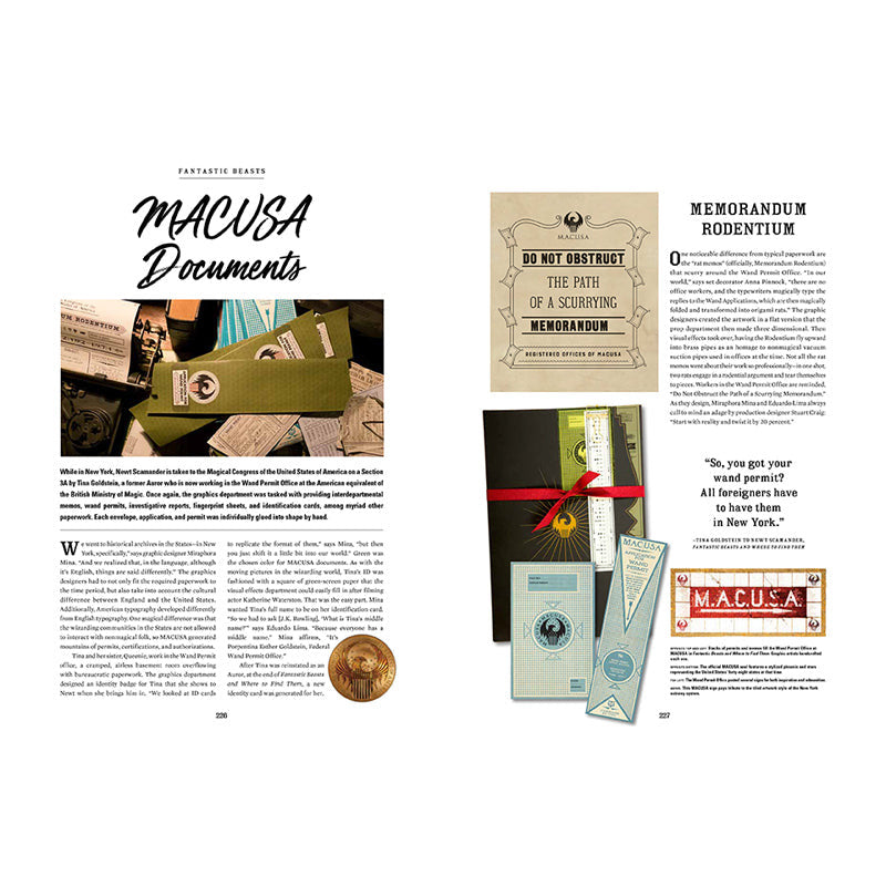 Artifacts of the Wizarding World inside page 8