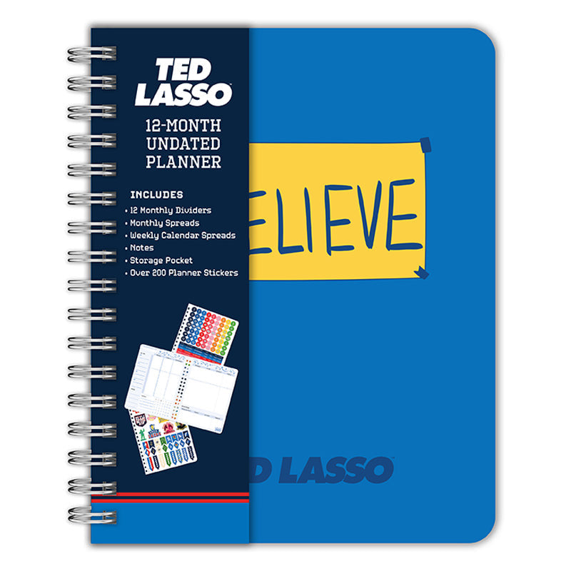 Ted Lasso: Believe 12-Month Undated Planner inside page 1