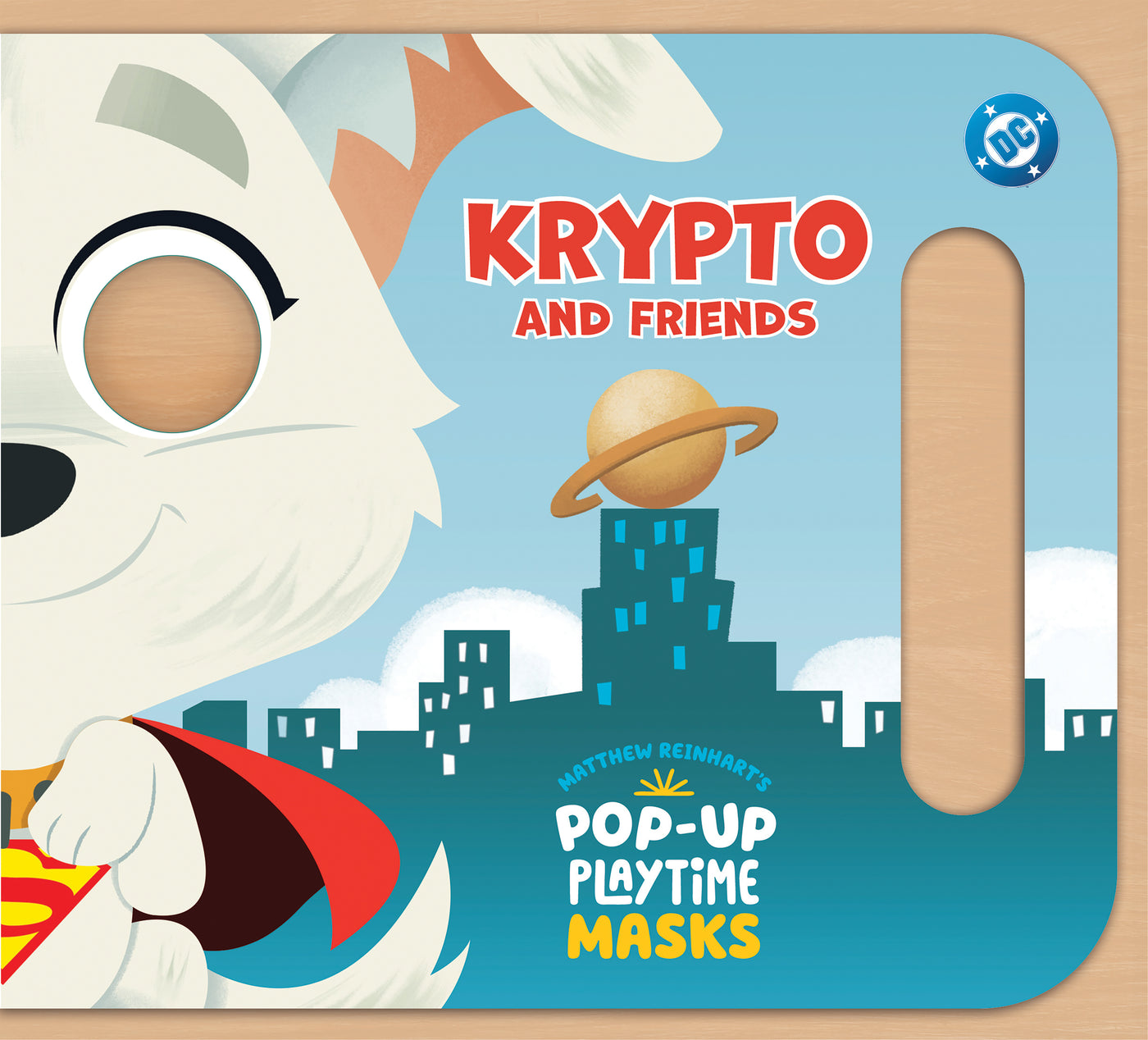 Pop-Up Playtime Masks: DC Krypto and Friends