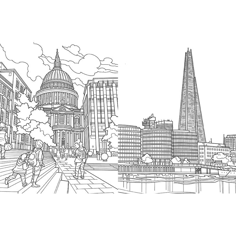 Little London Colouring Set inside page 5