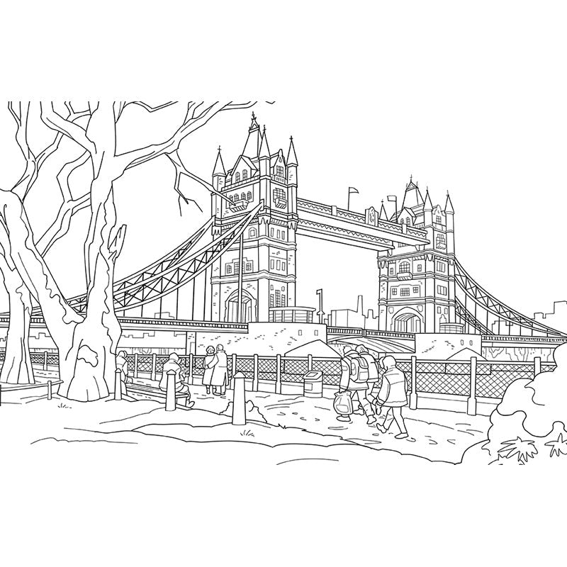 Little London Colouring Set inside page 6