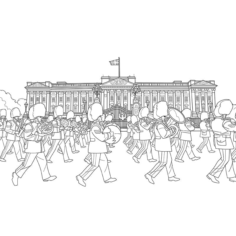 Little London Colouring Set inside page 7