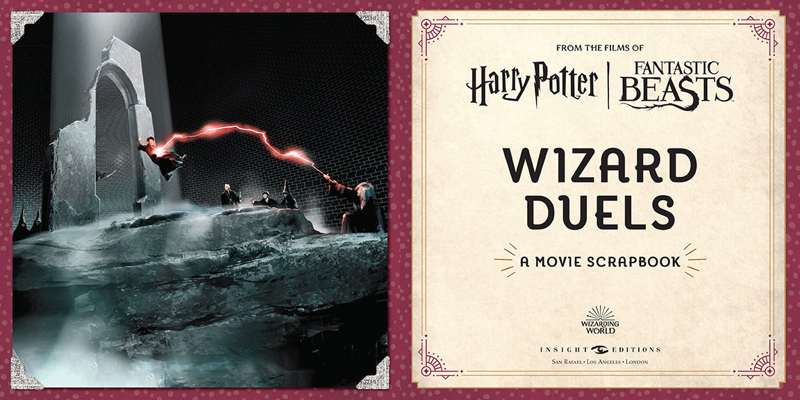 Harry Potter Wizard Duels: A Movie Scrapbook inside page 1