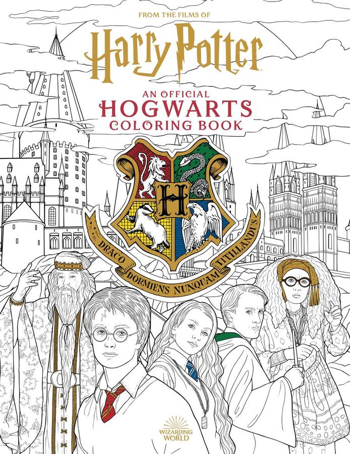 Harry Potter: An Official Hogwarts Coloring Book-Lifestyle and Leisure-買書書 BuyBookBook