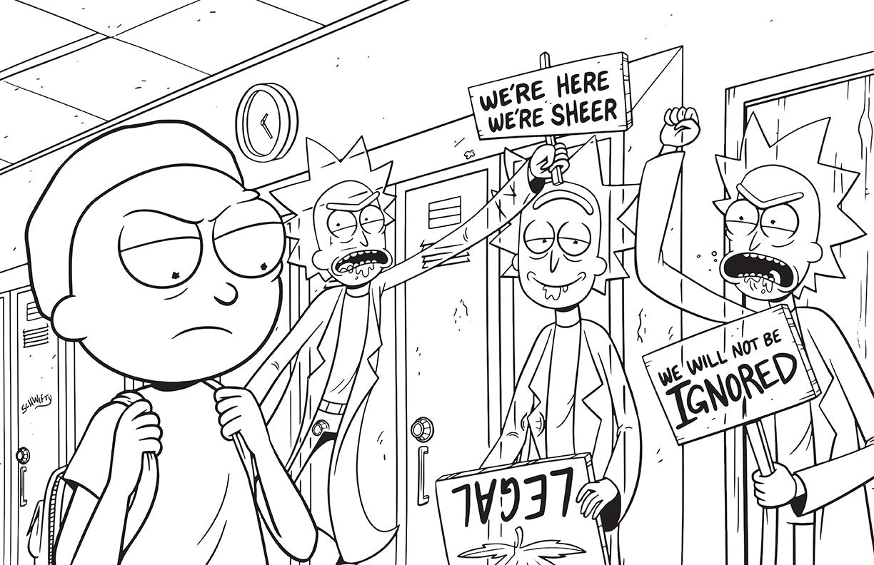Rick and Morty: Sometimes Science is More Art Than Science inside page 1