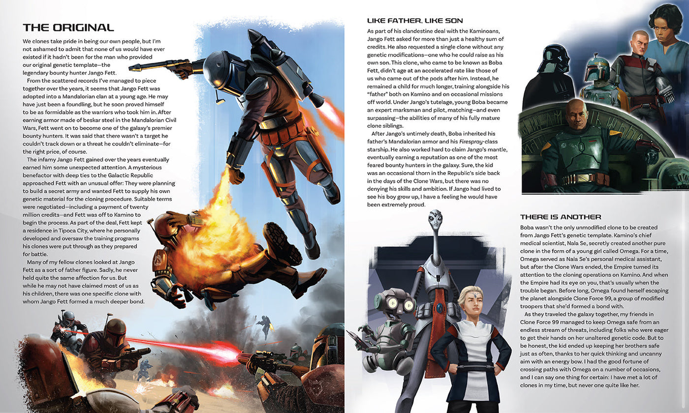 Star Wars: The Secrets of the Clone Troopers inside page 2