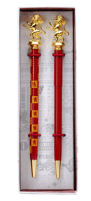 Harry Potter: Gryffindor Pen and Pencil Set (Set of 2)-Art: general-買書書 BuyBookBook