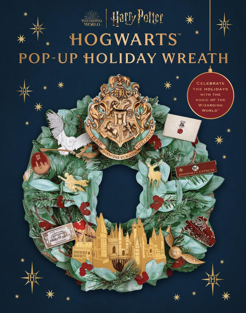 Harry Potter: Hogwarts Pop-Up Holiday Wreath-Film/ television/ radio and performing arts-買書書 BuyBookBook