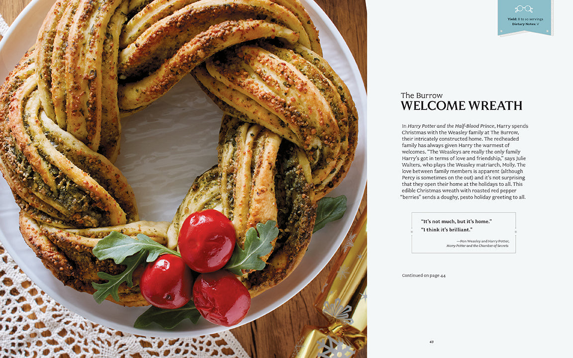 Harry Potter: Official Christmas Cookbook inside page 4