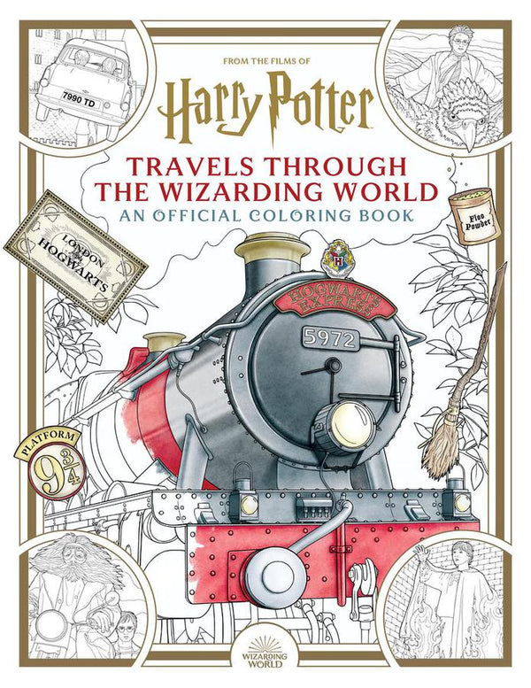 Harry Potter: Travels Through the Wizarding World-Art: general-買書書 BuyBookBook