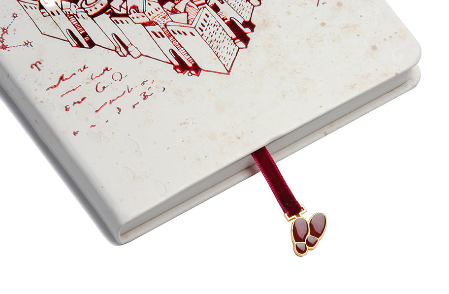 Harry Potter: Marauder's Map Journal with Ribbon Charm inside page 1