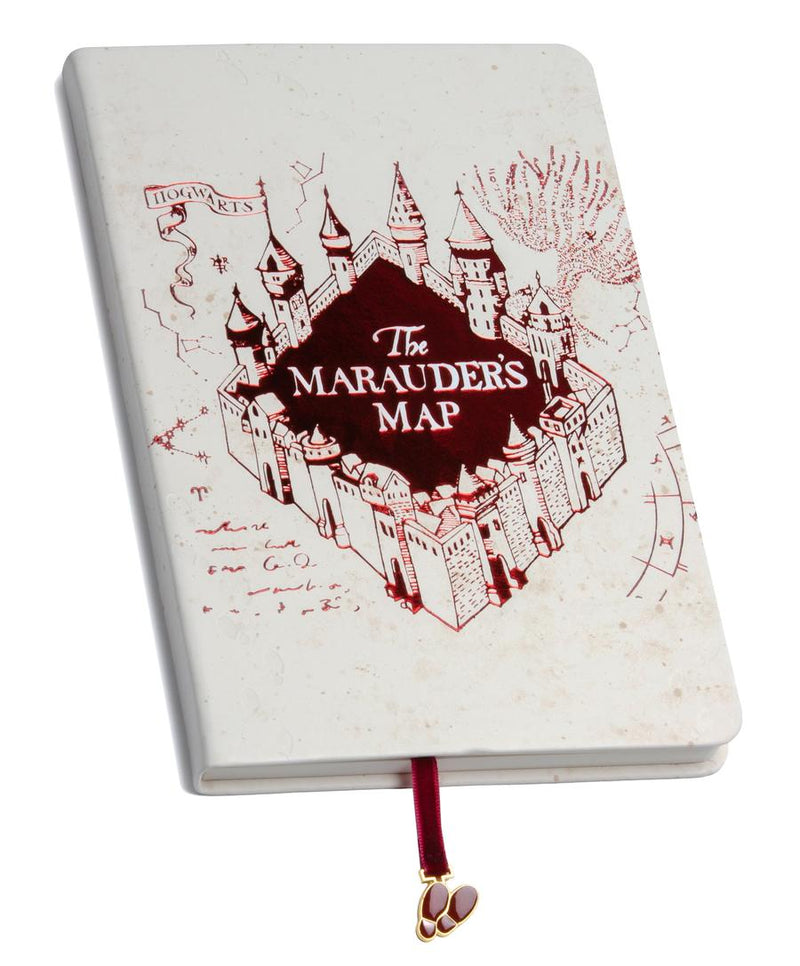 Harry Potter: Marauder's Map Journal with Ribbon Charm-Art: general-買書書 BuyBookBook