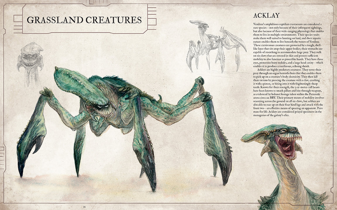 Star Wars Bestiary, Vol. 1 inside page 3