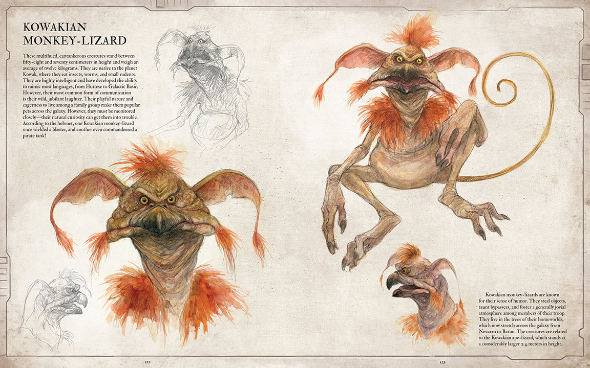 Star Wars Bestiary, Vol. 1 inside page 6
