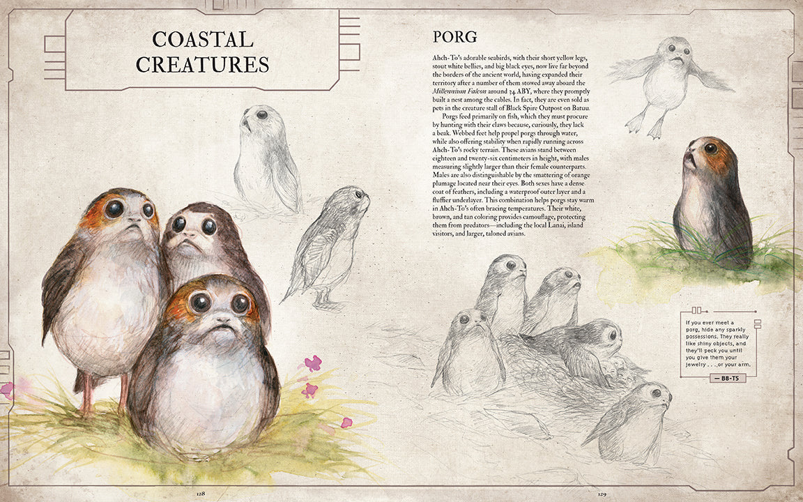 Star Wars Bestiary, Vol. 1 inside page 7