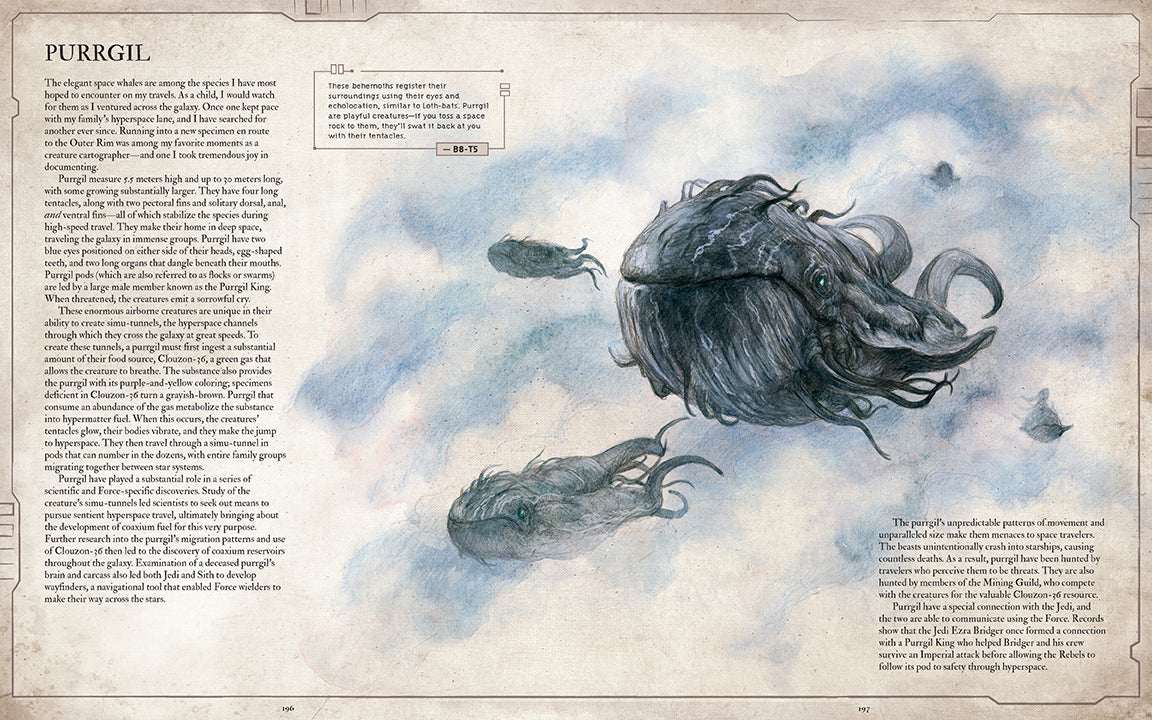 Star Wars Bestiary, Vol. 1 inside page 9