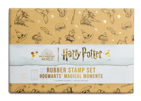 Harry Potter: Hogwarts Magical Moments Rubber Stamp Set-Film/ television/ radio and performing arts-買書書 BuyBookBook