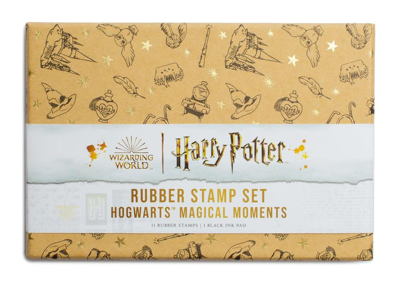 Harry Potter: Hogwarts Magical Moments Rubber Stamp Set-Film/ television/ radio and performing arts-買書書 BuyBookBook